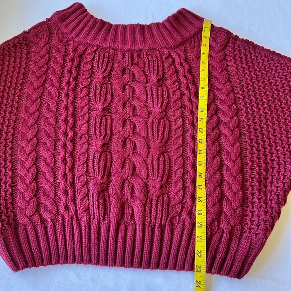 Anthropologie Melissa Cable Knit Chunky Sweater - Picture 5 of 9